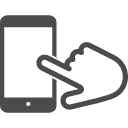 スマートフォンでワンタッチ
